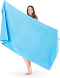 SALBAKOS 100% Turkish Cotton Jumbo Bath Sheet Towel Oversized 40x80 inch | by SALBAKOS