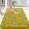 OLANLY Bathroom Rugs 30x20, Extra Soft Absorbent Chenille Bath Rugs, Rubber by OLANLY