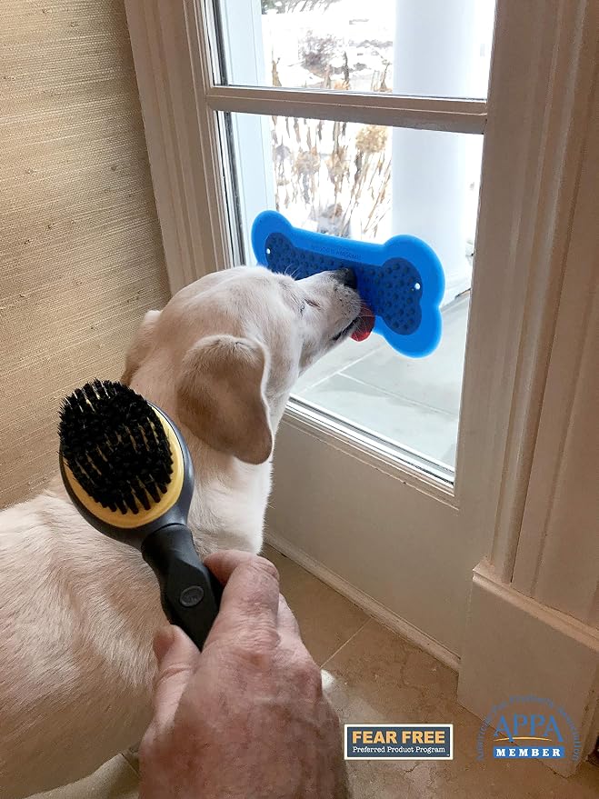 Lick Lick Pad Dog Accessories | Pet Shower Attachment | Dog Peanut Butter Lick - Image 4