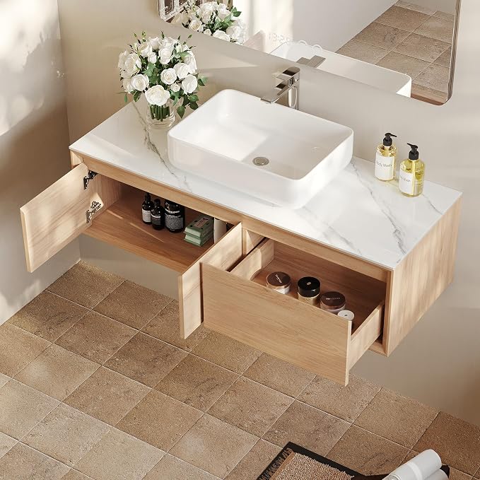 48" Floating Bathroom Vanity - Image 4