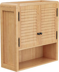 Wall-Mounted Bathroom Storage Cabinet, Waterproof Multi-Layer Adjustable Shelf by VDNEND