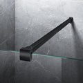 Frameless Shower Door Support Bar, Stainless Steel Wall-to-Glass Support Arm to by Unknown