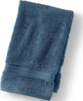 Lands' End Supima Towel Bering Sea Blue Bath- Hand Towel by LandsEnd