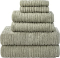 SKL Home CloudSoft Cotton Luxury 6-Piece Towel Set by SKLHomebySaturdayKnightLtd