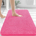 OLANLY Bathroom Rugs 36x24, Extra Soft Absorbent Chenille Bath Rugs, Rubber by OLANLY