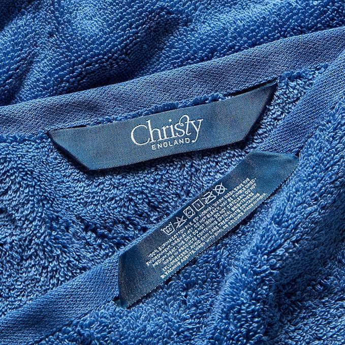 Christy Supreme Hygro 6 Piece Towel Set | Deep Sea Blue | 100% Luxury Supima - Image 7