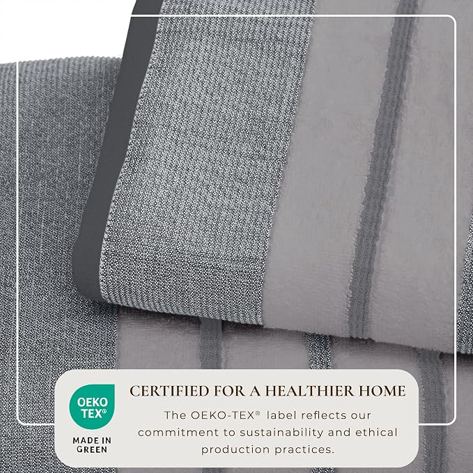 Great Bay Home Decorative Oversized Bath Sheet Set - Image 2