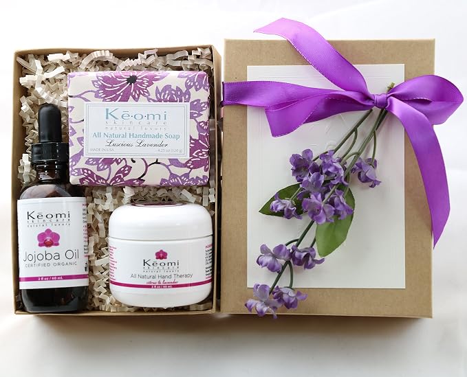 Lavender Organic Handmade Bath and Body Gift Set - Image 2