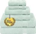 Cotton Paradise 6 Piece Towel Set, 100% Cotton Soft Absorbent Turkish Towels by UNITEDHOMETEXTILE