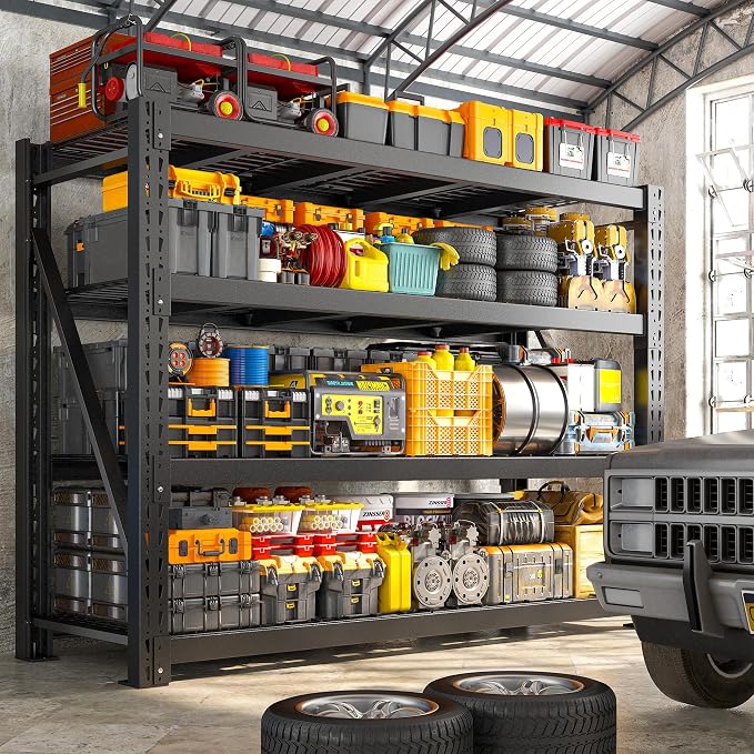 Bepatio 11000LBS Garage Shelving Heavy Duty, Industrial Shelving - Image 2