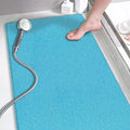 godehone Shower Mats Non Slip Without Suction Cups, PVC Loofah Bathroom Mats by godehone