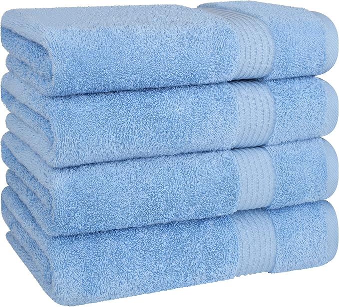 Cotton Paradise 4 Piece Turkish Bath Towels - Image 6