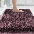 Yimobra Chenille Bathroom Rugs Non Slip, Extra Thick Soft Absorbent Bath Rug by Yimobra