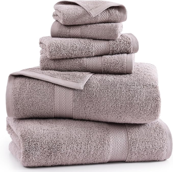 LANE LINEN 100% Cotton Bathroom Towel Set - Image 2