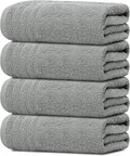 Tens Towels Pack of 4 Extra Large Bath Towels 30 x 60 Inches, 100% Cotton by TensTowels