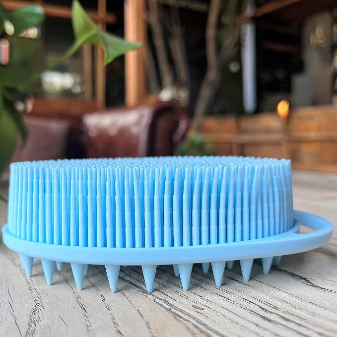 Premium Sensory Brush for Kids or Autism, Soft Silicone Body Scrubber, 2 in 1 - Image 2