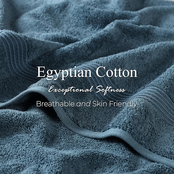 Superior Egyptian Cotton 8-Piece Hand Towel Set, Towel Basics - Image 7