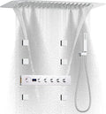 Polished Chrome 16X24 inch Ceiling Mounted Shower Head Set, Digital Display by KATAIS