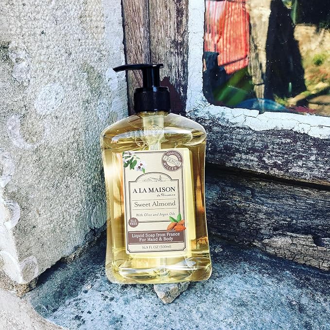 A LA MAISON de Provence Sweet Almond Liquid Hand and Body Soap - Image 4