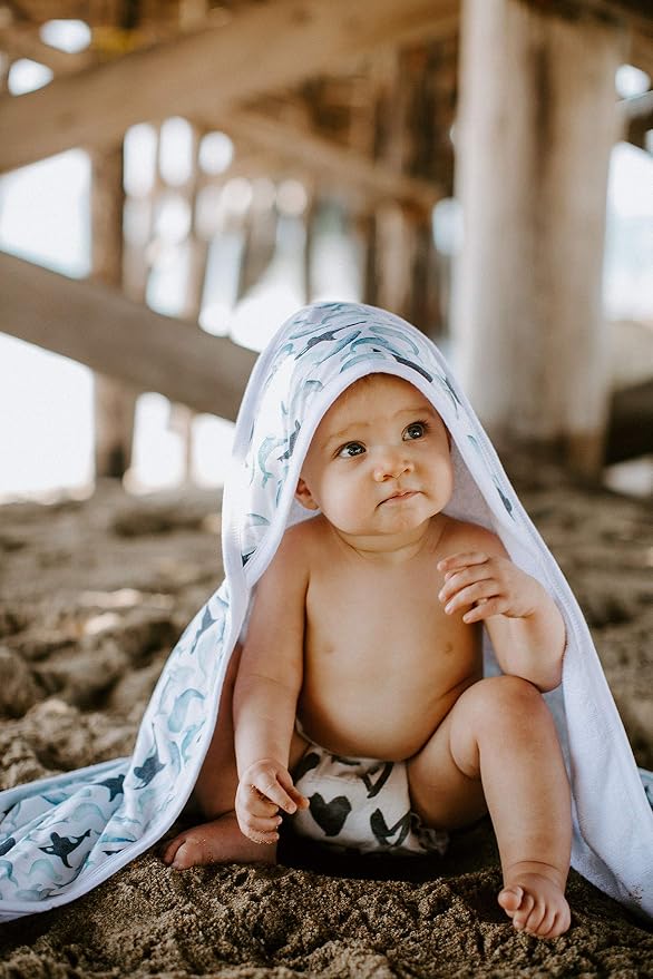 Copper Pearl Hooded Bath Towels Premium Knit/Terry Cloth Baby Towels - Image 8