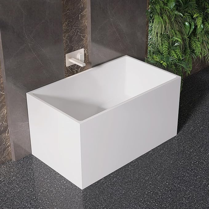 47" Acrylic Freestanding Bathtubs, Stand Alone Tub, Japanese Soaking Tubs - Image 5