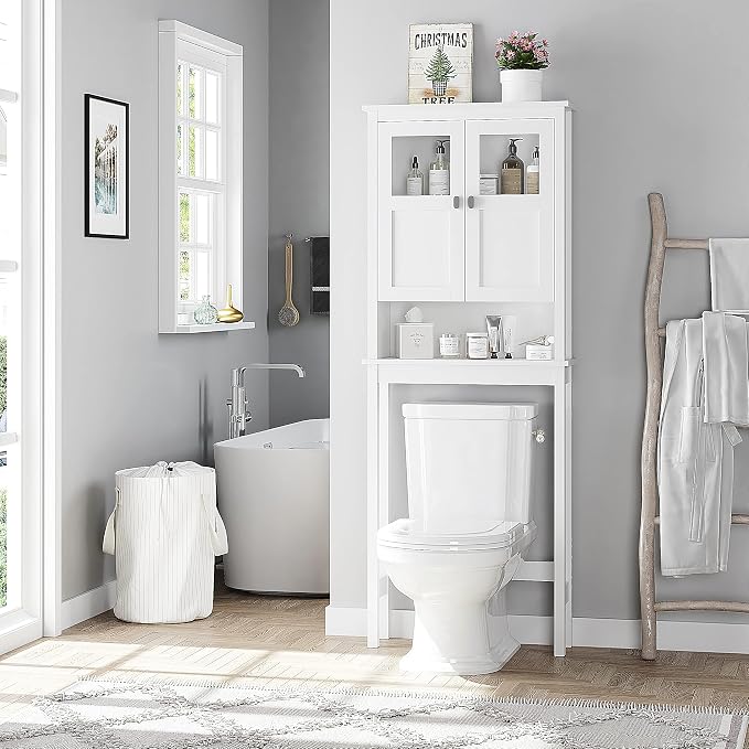 Spirich Bathroom Cabinet Over Toilet, Bathroom Storage Cabinet - Image 3