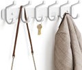 pickpiff Coat Rack Wall Mounted Heavy-Duty: Metal Coat Hanger 6 Hooks by pickpiff