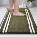 PURRUGS Bathroom Rug Non-Slip Machine Washable 20" x 30", Super Absorbent and by PURRUGS
