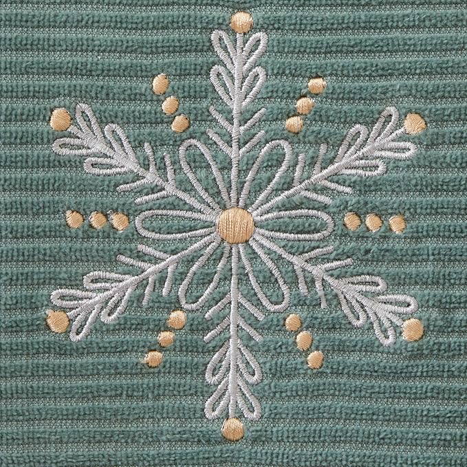 SKL Home Christmas Winter Snowflake Hand Towel Set - Image 2