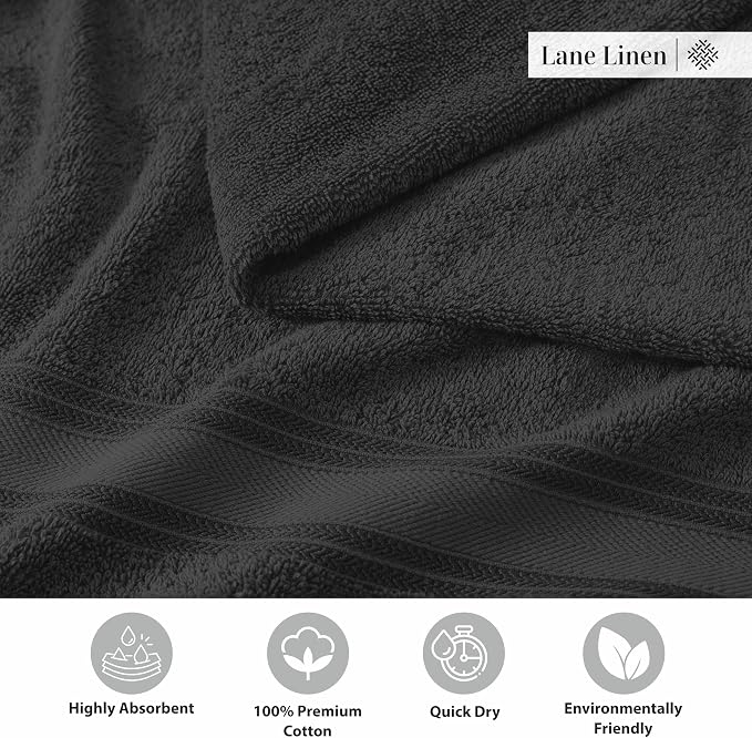 LANE LINEN Luxury Bath Towels Set - Image 7