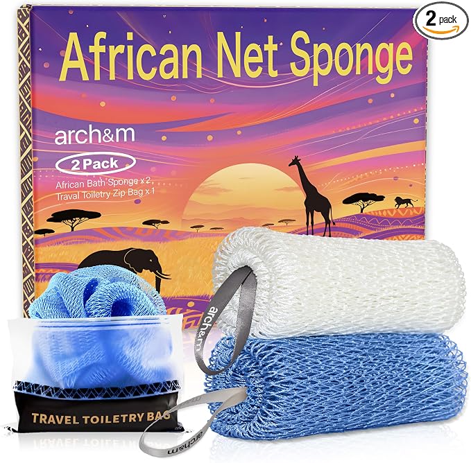 African Net Sponge Afro Scrub by ARCHM