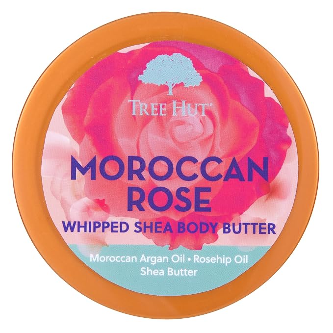 Tree Hut Moroccan Rose Whipped Shea Body Butter, Lightweight, Long-lasting - Image 2