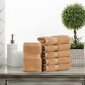 BLUENILEMILLS BNM Egyptian Cotton 6-Piece Towel Set, Includes 6 Face Towels by Blue+Nile+Mills