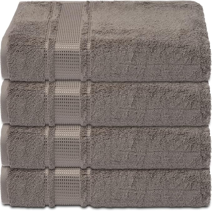 Melissa Linen - Fingertip Towels 4 Pack, 100% Turkish Cotton, Small Hand Towels - Image 4