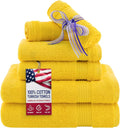 American Veteran Towel, 6 Piece Towel Set by American+Veteran+Towel