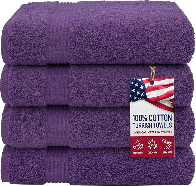 American Veteran Towel, 100% Cotton Turkish Bath Towels by American+Veteran+Towel