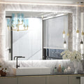TETOTE 48 x 36 Inch LED Backlit Bathroom Mirror by TETOTE
