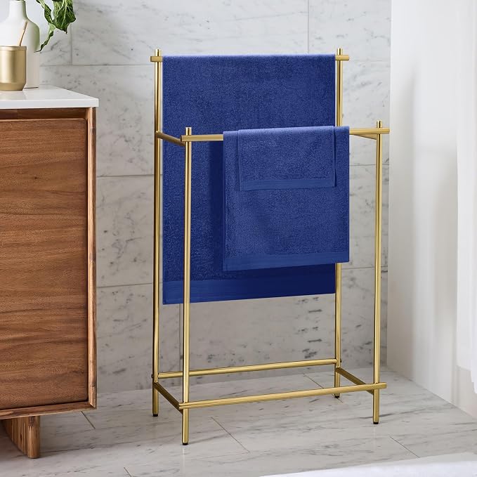 Ultra Soft 3 Pack Cotton Towel Set, Contains a Bath Towels 28x55 inch, a Hand - Image 4