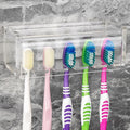 5 Slots Wall Mount Toothbrush Holder by LUEXBOX