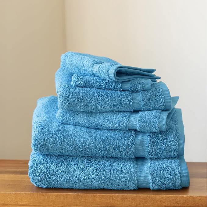 SALBAKOS 100% Turkish Cotton 6-Piece Towel Set | Heirloom Quality Hotel & Spa - Image 2
