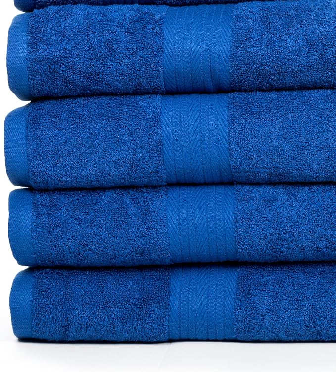 Ample Decor Bathroom Towel Set of 18-4 Hand Towel, 4 Bath Towel, 10 Wash Cloths - Image 3