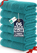 Utopia Towels 6 Piece Premium Hand Towels Set, 100% Ring Spun Cotton, by UTOPIATOWELS