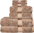 Christy Renaissance 6 Piece Towel Set | Mink Brown | 100% Egyptian Cotton | by Christy