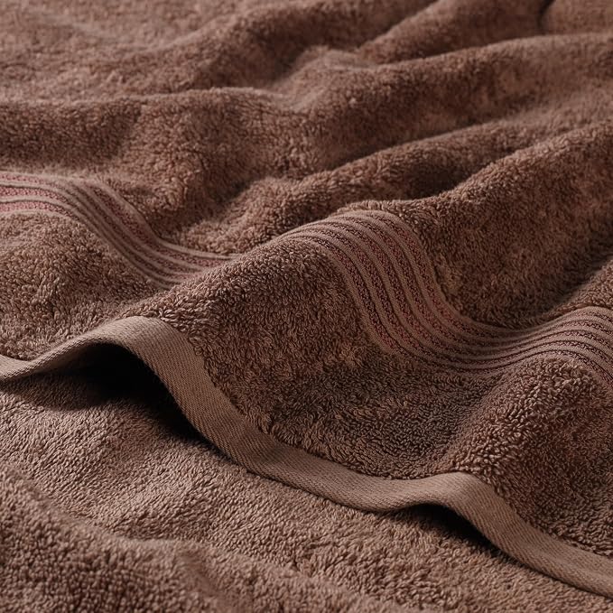 Superior Egyptian Cotton 2-Piece Bath Sheet Towel Set, Oversized Body Towels - Image 3