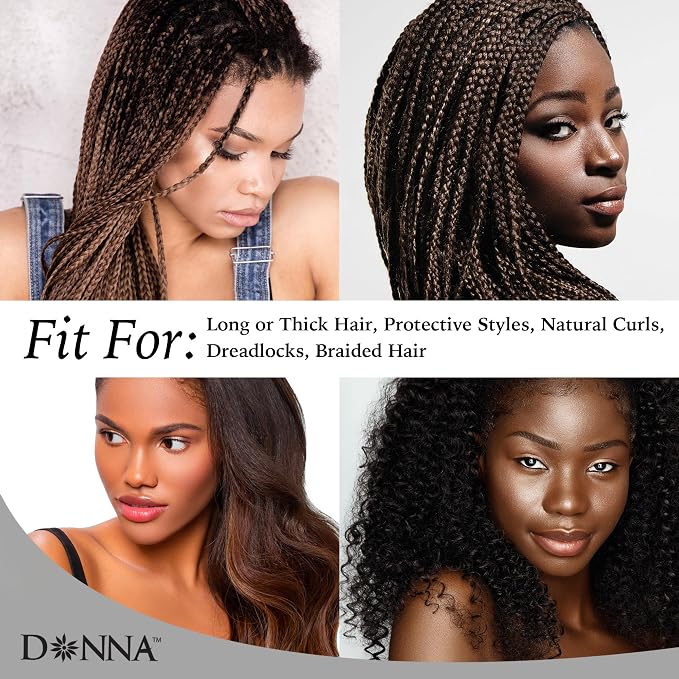 DONNA Super Jumbo Shower Cap – Comfortable Elastic Band, 100% Waterproof Hair - Image 7