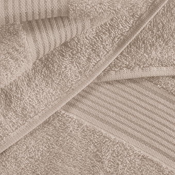 Belizzi Home Ultra Soft Cotton 6 -Piece Hand Towel Set 16x24, Spa - Image 2