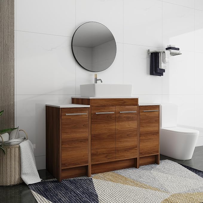 48 Inch Bathroom Vanity with Sink, Mordern Bathroom Vanity, Single Sink - Image 3