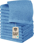 Utopia Towels 12 Pack Cotton Washcloths Set by UTOPIATOWELS