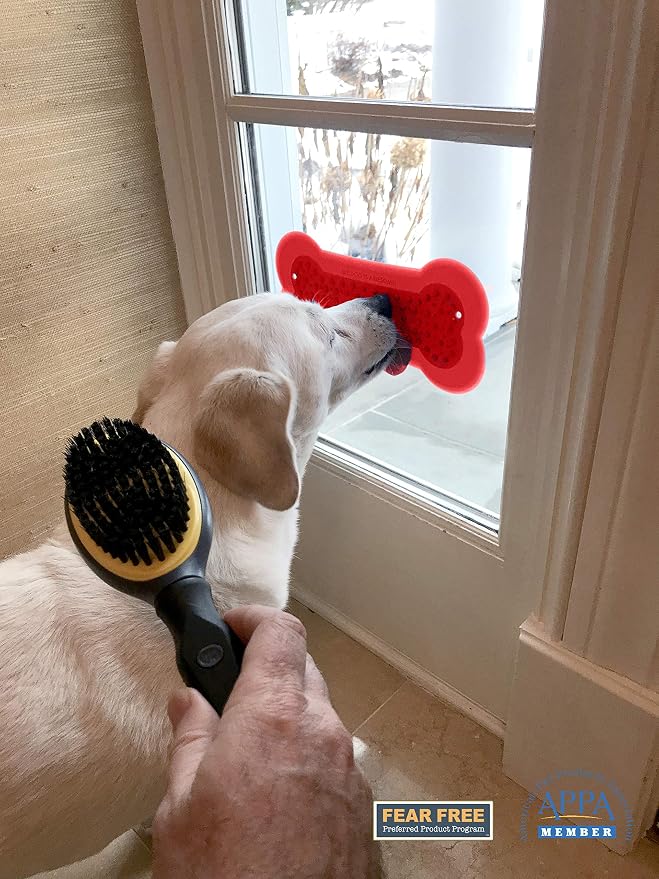 Lick Lick Pad Dog Accessories | Pet Shower Attachment | Dog Peanut Butter Lick - Image 4