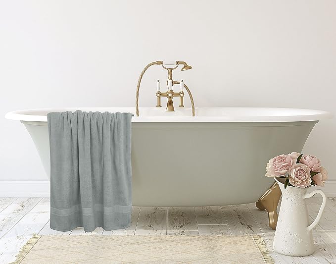 Utopia Towels Luxurious Jumbo Bath Sheet 2 Piece, 600 GSM, 35 by 70 Inches - Image 8
